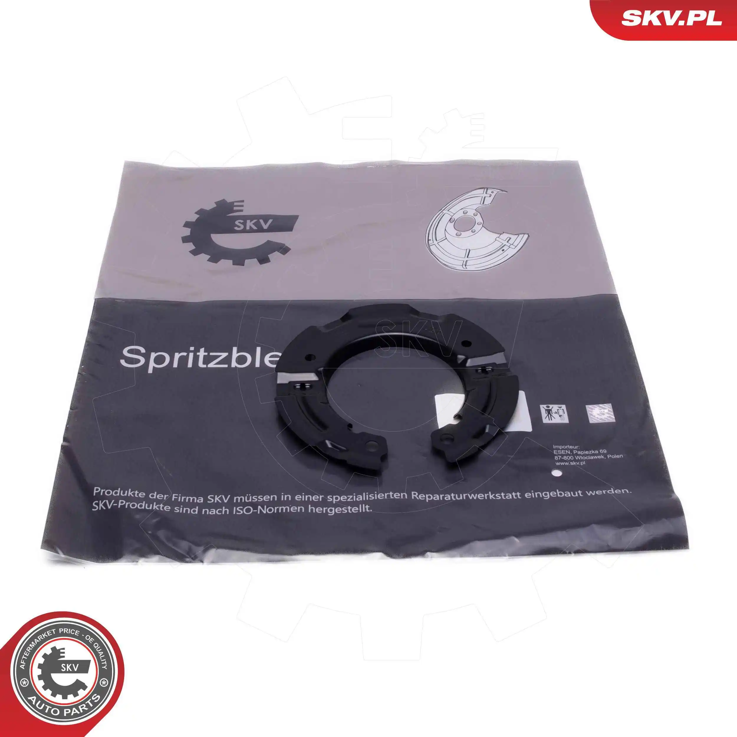 Splash Guard, brake disc